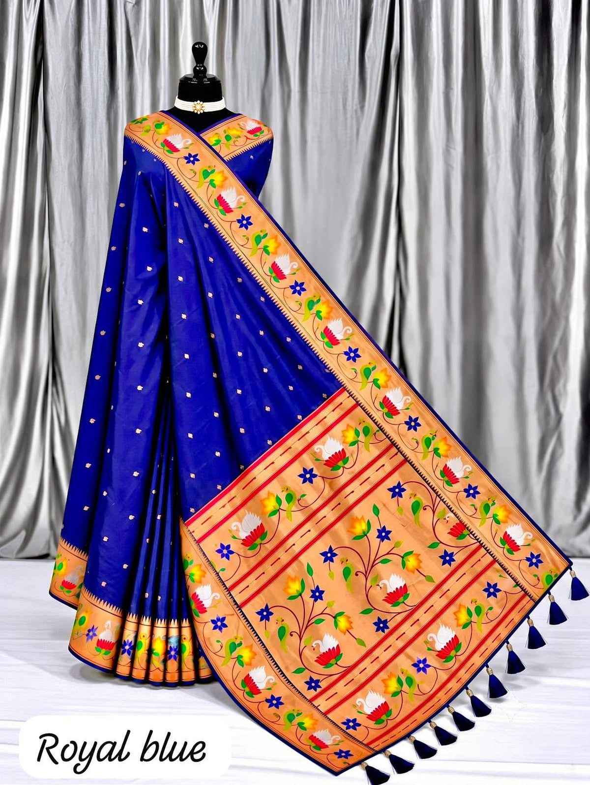 Rajhans Paithani Silk Soft Saree
