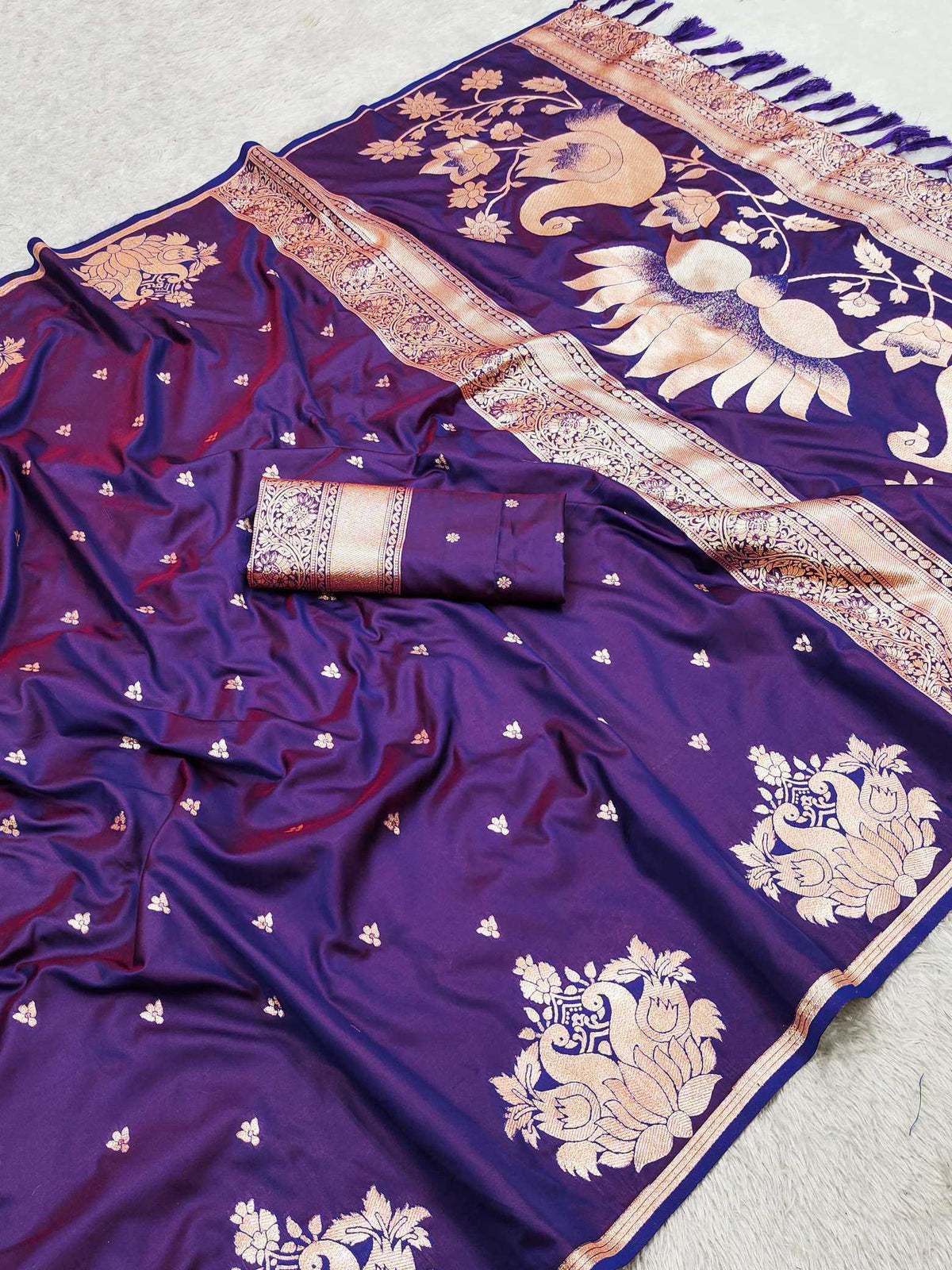 Rajlaxmi Paithani Banarasi Soft Silk Saree