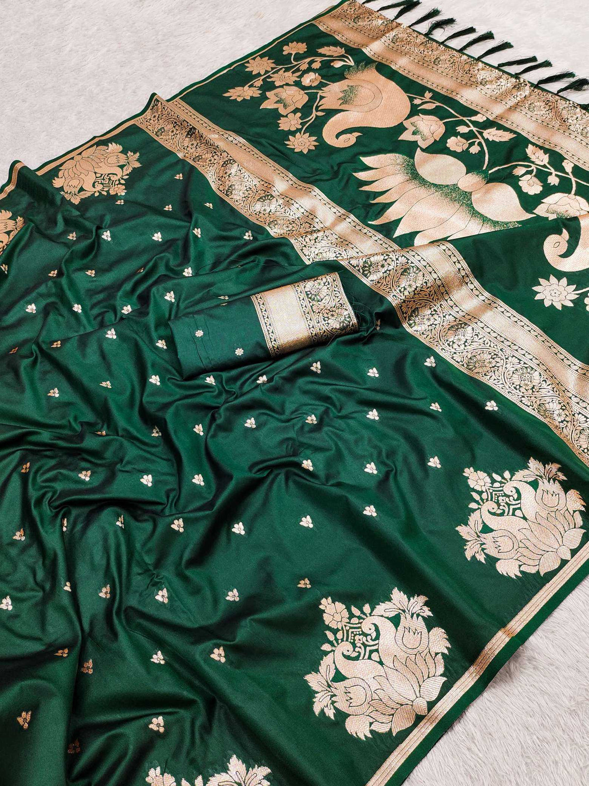 Rajlaxmi Paithani Banarasi Soft Silk Saree