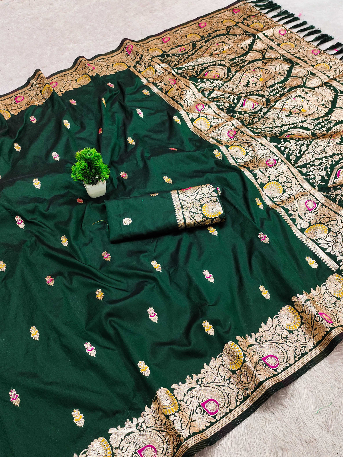 Rakhi Premium Silk Party Wear Saree