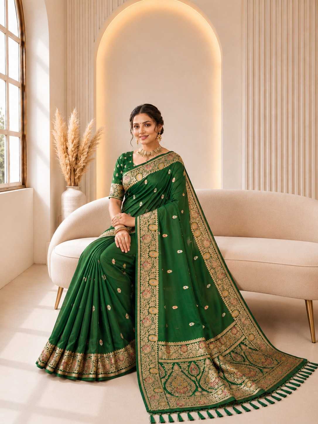 Rakhi Premium Silk Party Wear Saree