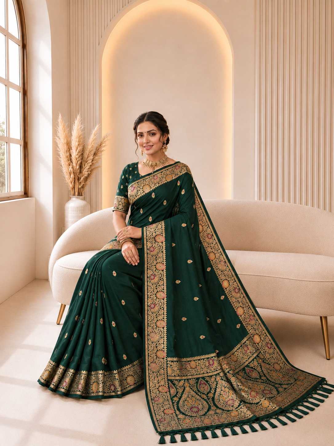 Rakhi Premium Silk Party Wear Saree