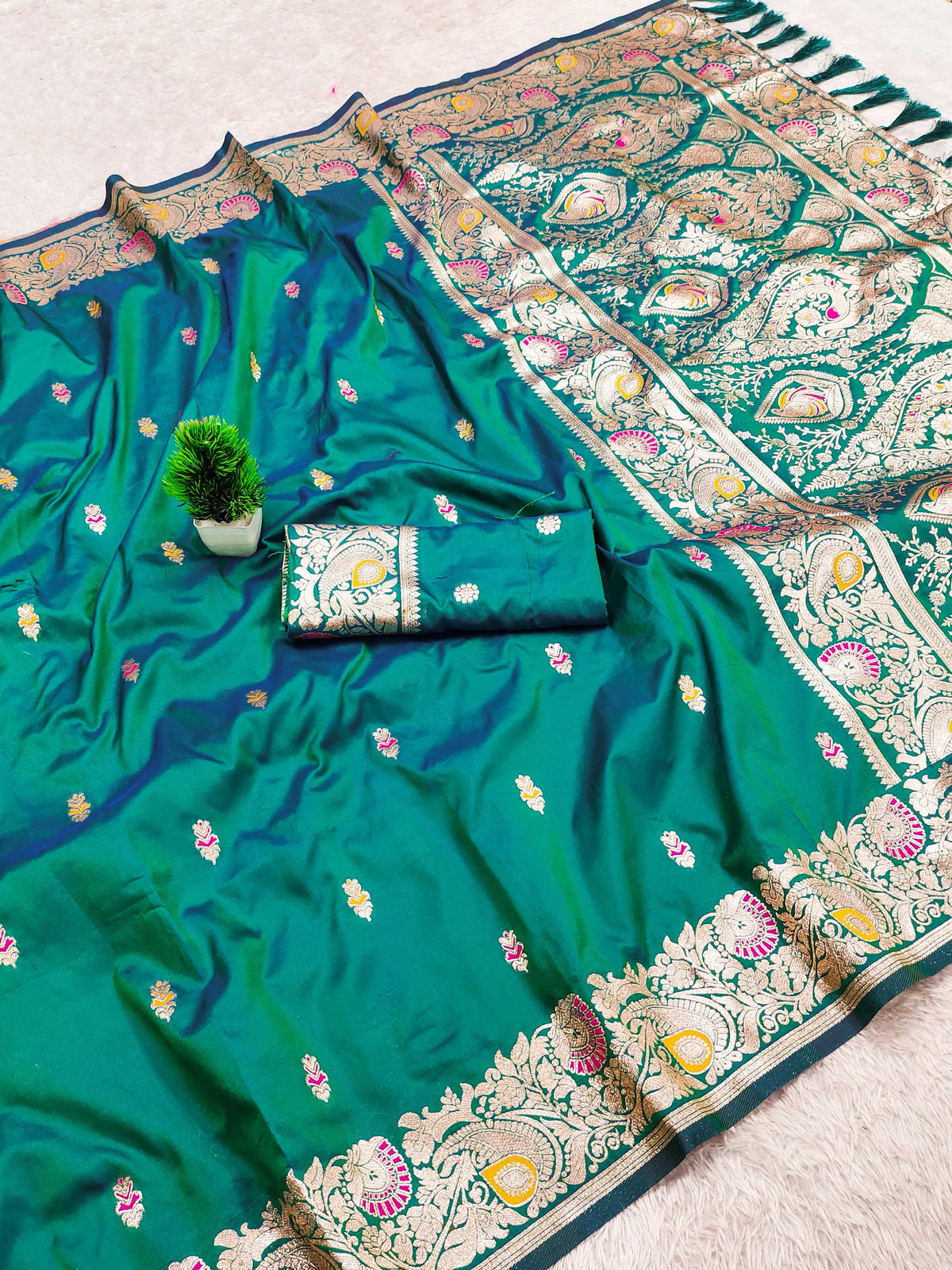 Rakhi Premium Silk Party Wear Saree