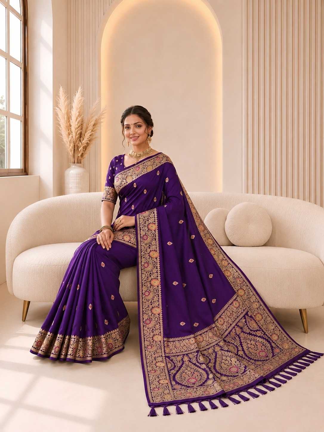 Rakhi Premium Silk Party Wear Saree