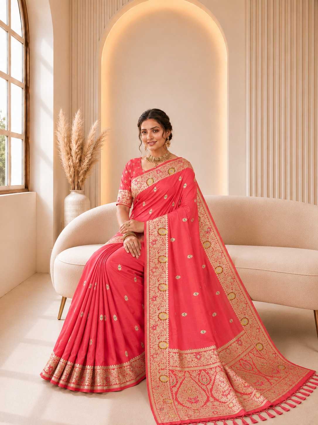 Rakhi Premium Silk Party Wear Saree