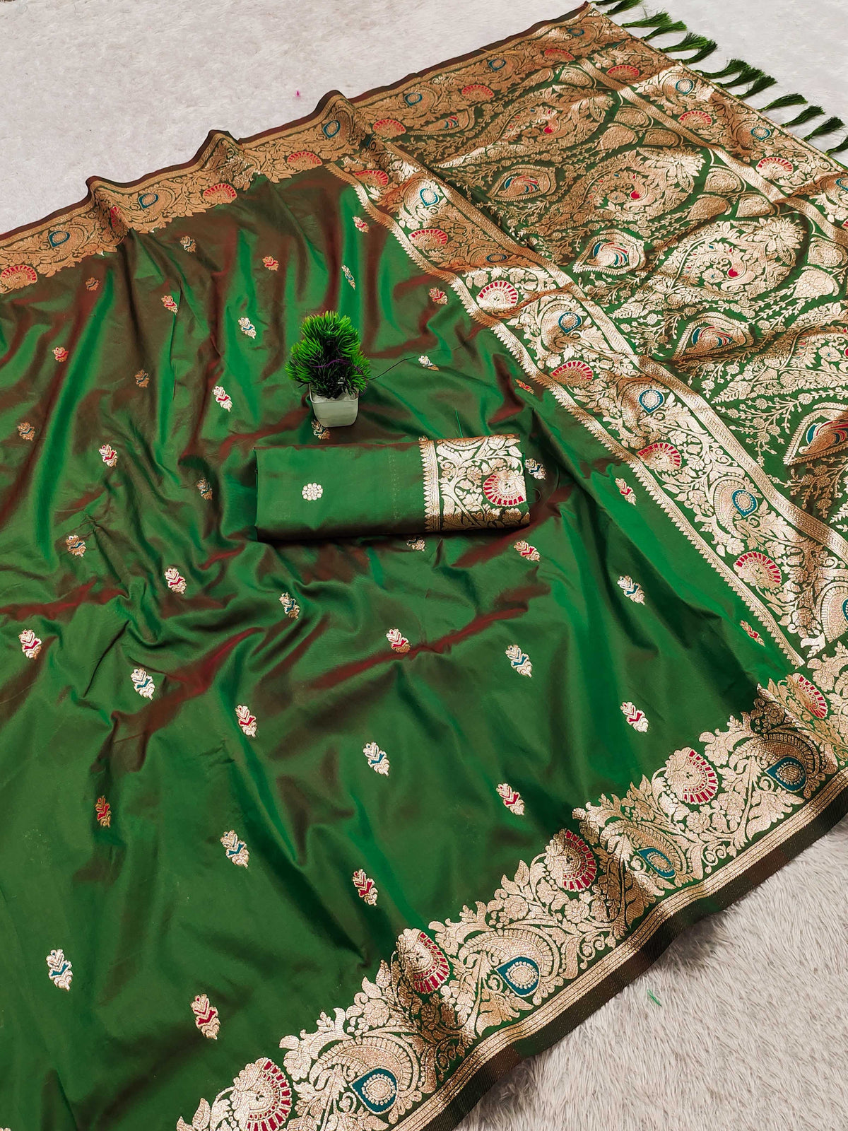 Rakhi Premium Silk Party Wear Saree
