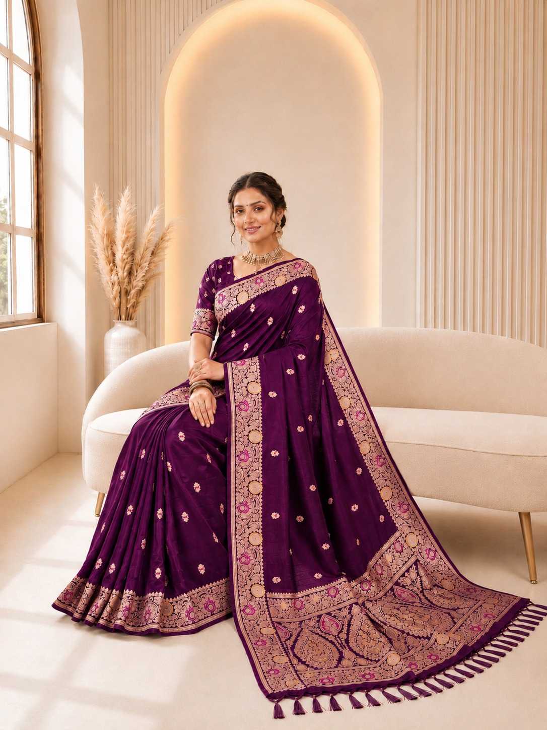 Rakhi Premium Silk Party Wear Saree