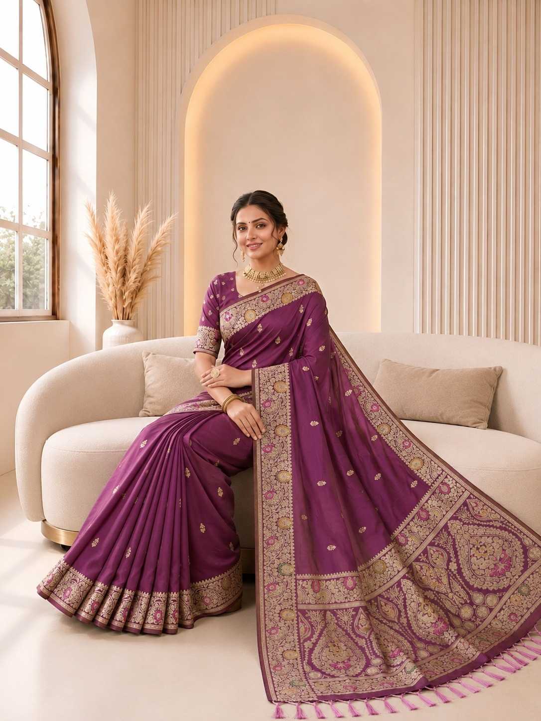 Rakhi Premium Silk Party Wear Saree