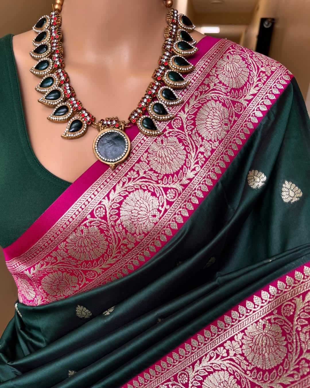 Rangoli Banarasi Soft Silk Saree