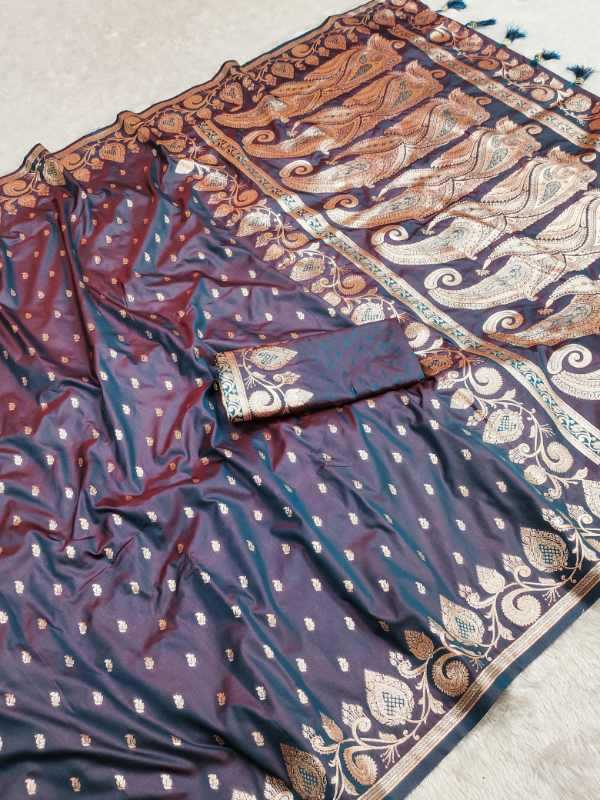Royal Banarasi Soft Silk Designer Saree
