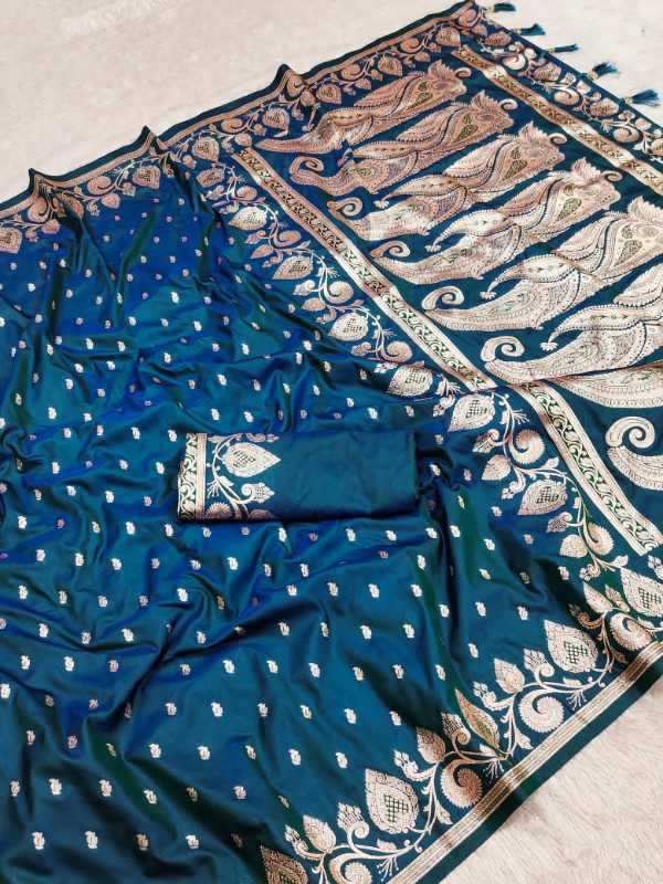 Royal Banarasi Soft Silk Designer Saree