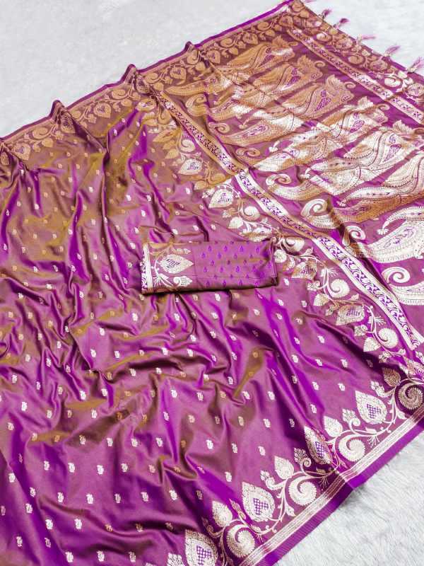 Royal Banarasi Soft Silk Designer Saree