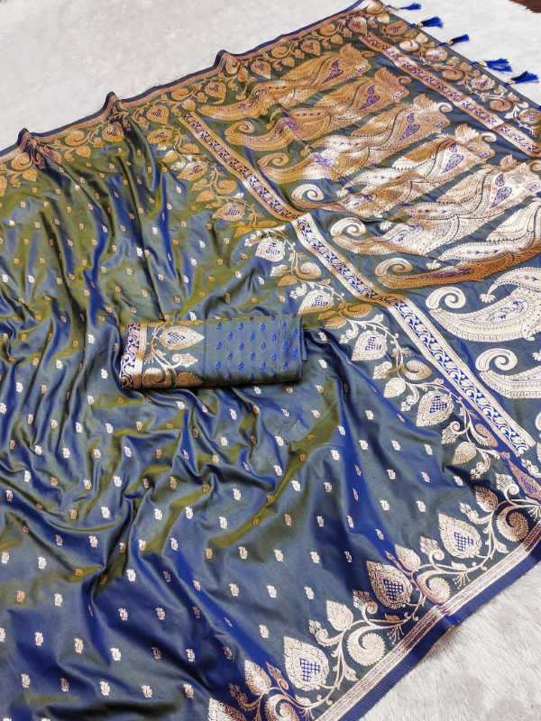 Royal Banarasi Soft Silk Designer Saree