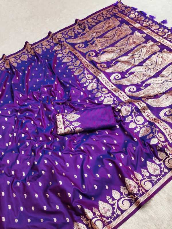Royal Banarasi Soft Silk Designer Saree
