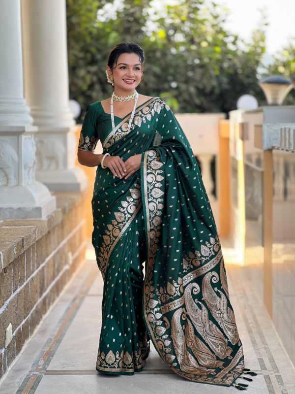Royal Banarasi Soft Silk Designer Saree