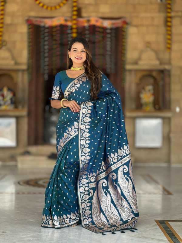 Royal Banarasi Soft Silk Designer Saree