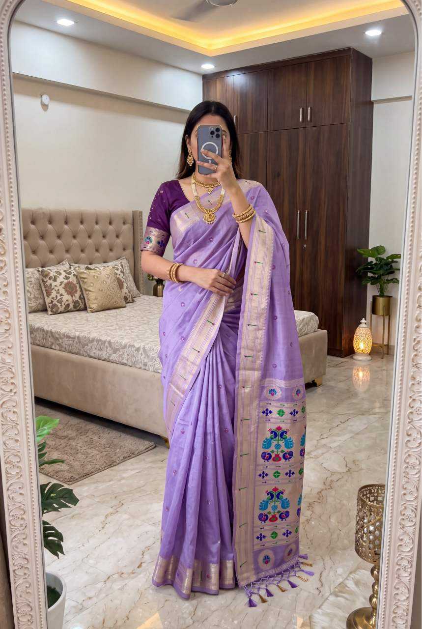 Rythm Paithani Cotton Designer Saree