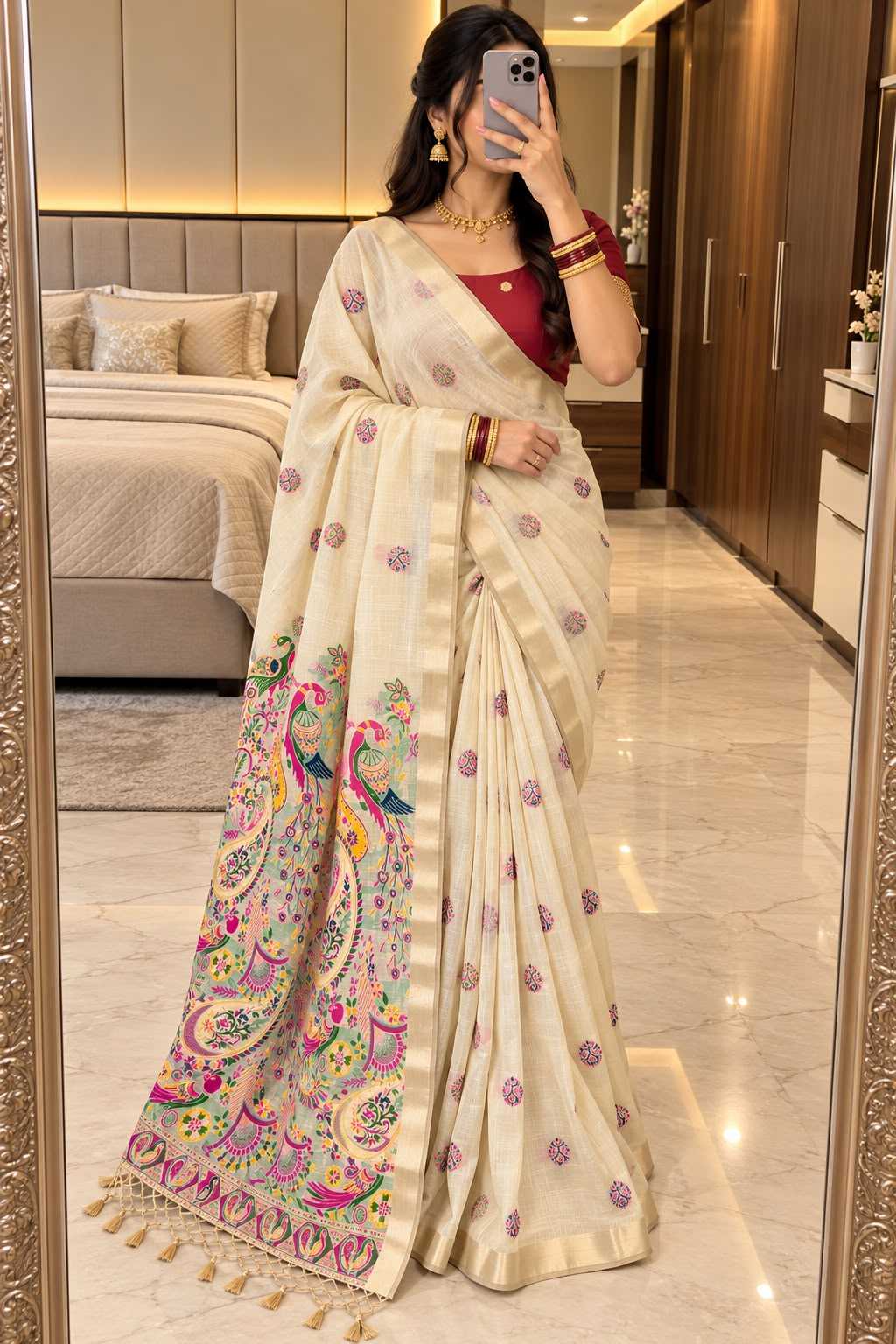 Sakhi VOL Soft Cotton Designer Saree