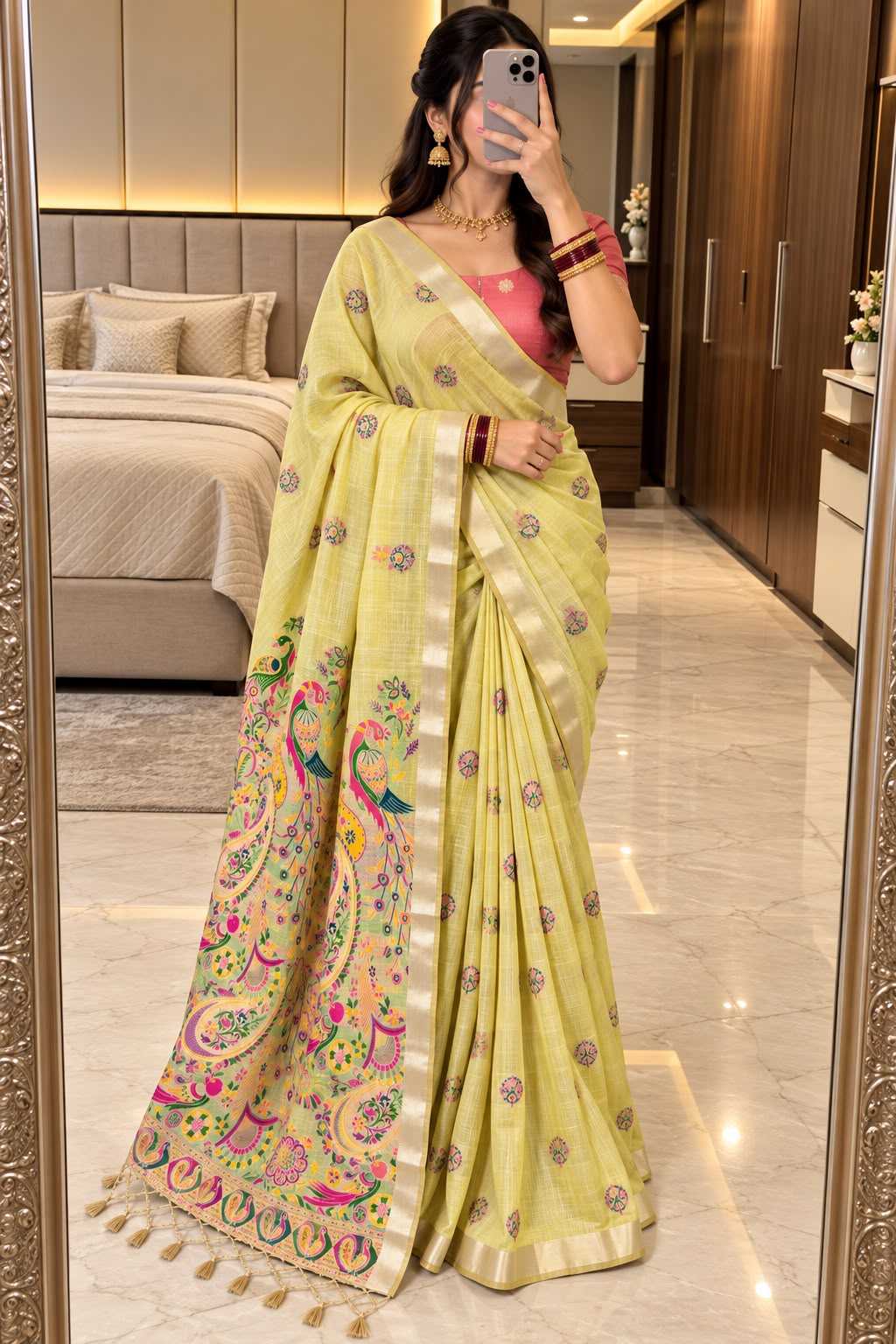 Sakhi VOL Soft Cotton Designer Saree