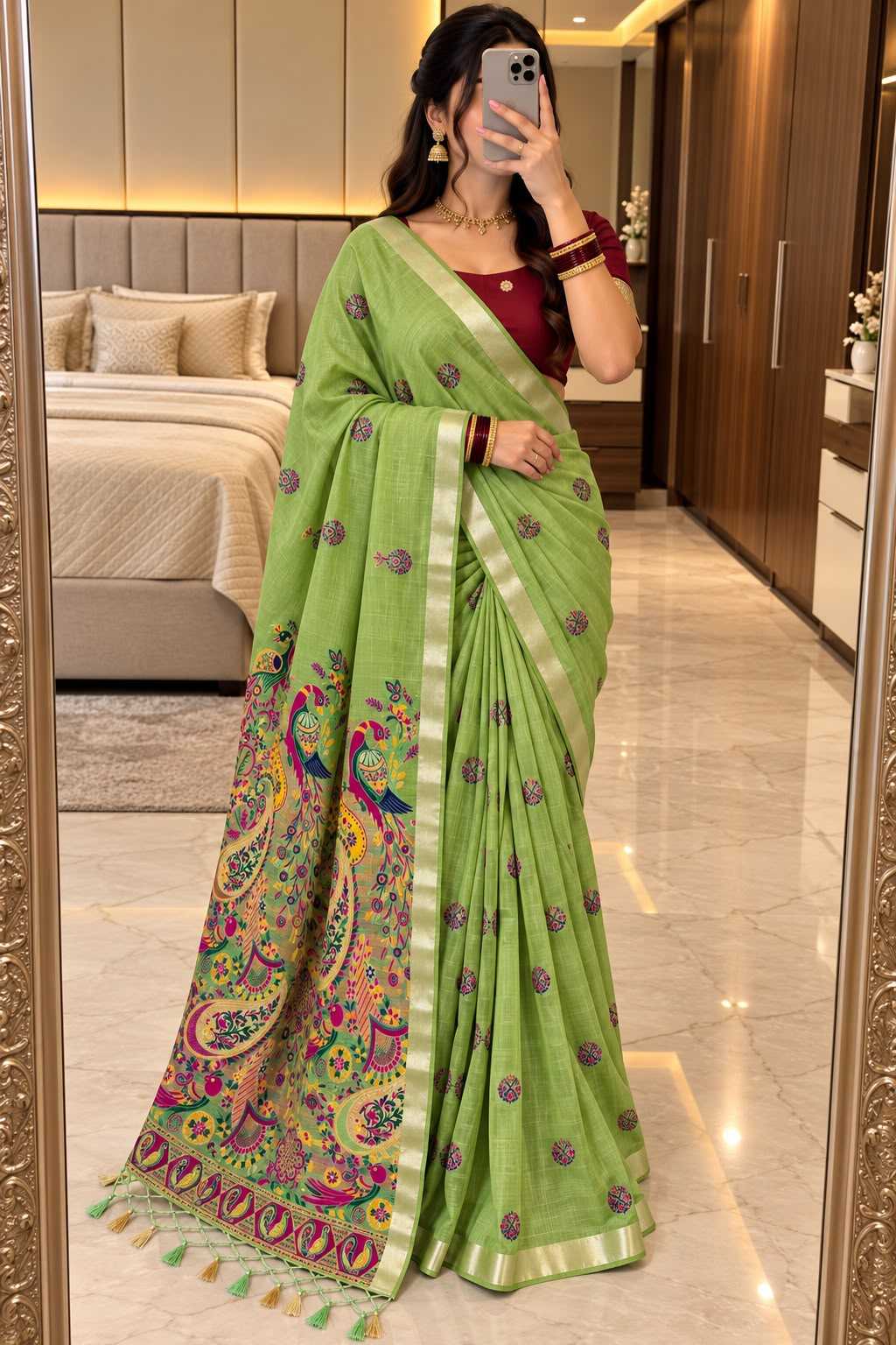 Sakhi VOL Soft Cotton Designer Saree
