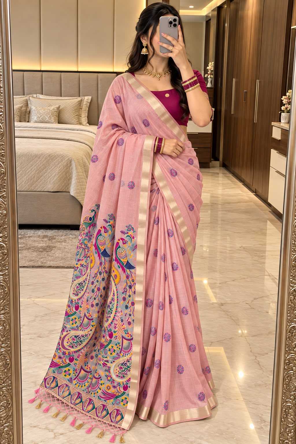 Sakhi VOL Soft Cotton Designer Saree