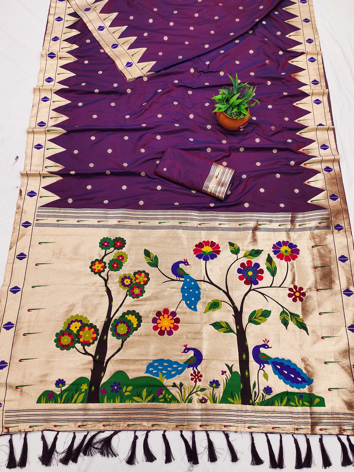 Sindoor Soft Silk Designer Saree