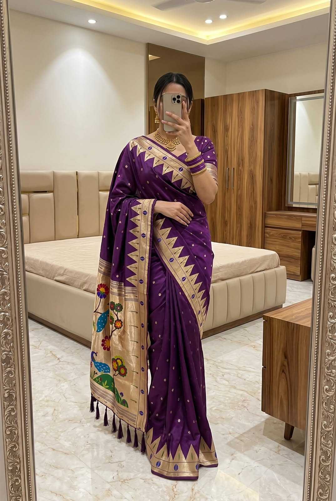 Sindoor Soft Silk Designer Saree
