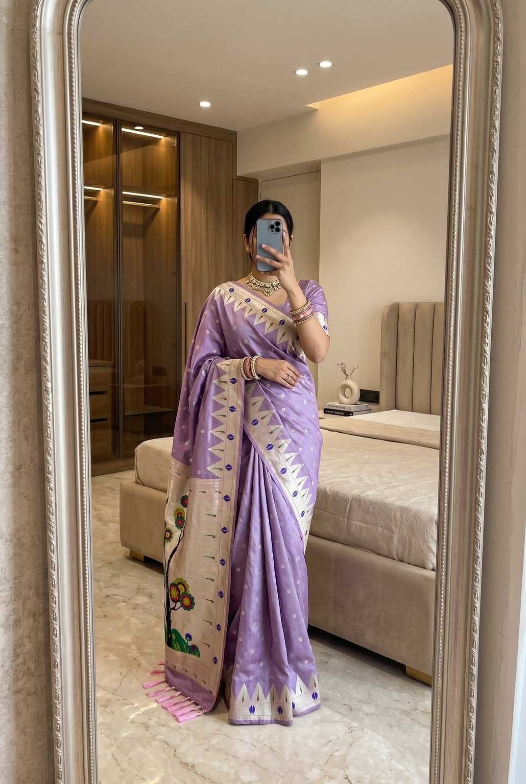Sindoor Soft Silk Designer Saree