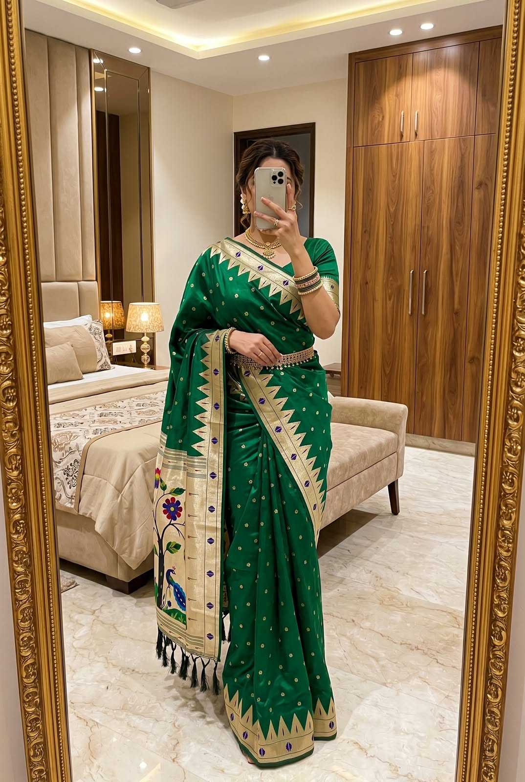 Sindoor Soft Silk Designer Saree