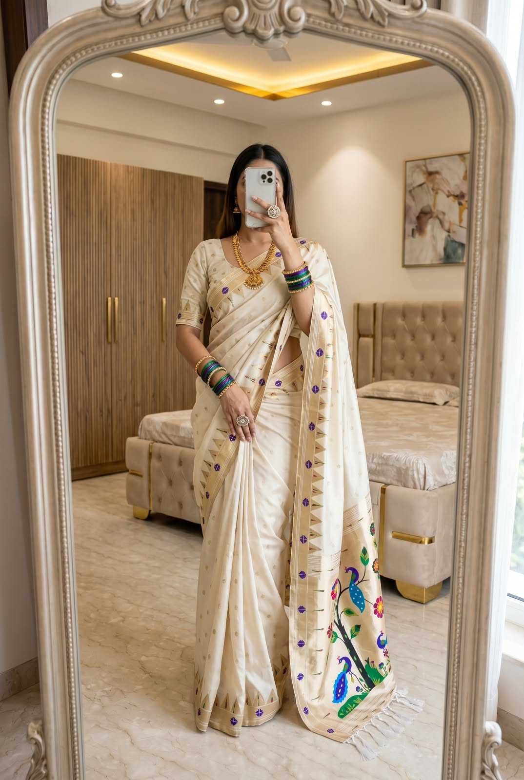 Sindoor Soft Silk Designer Saree