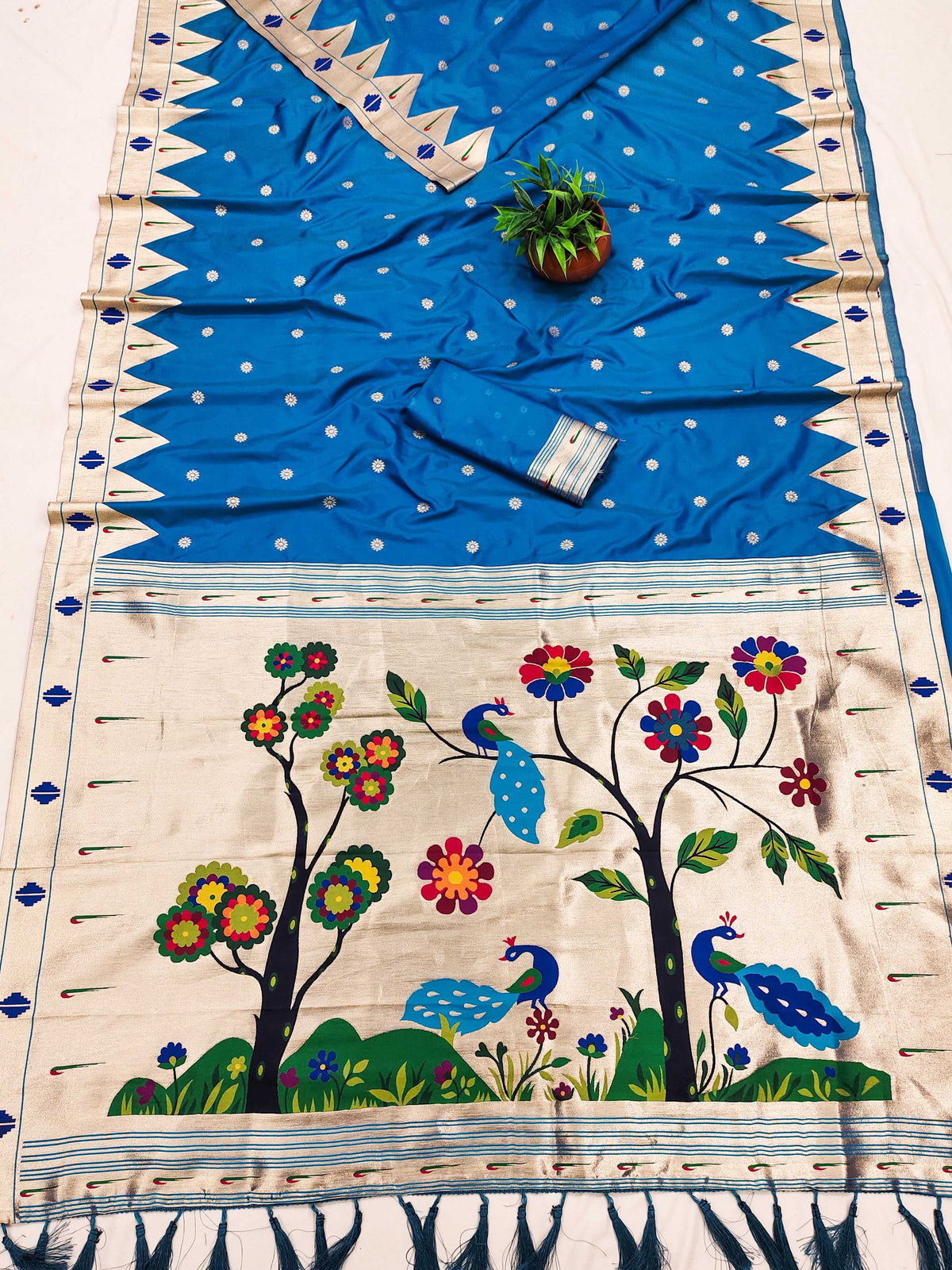 Sindoor Soft Silk Designer Saree
