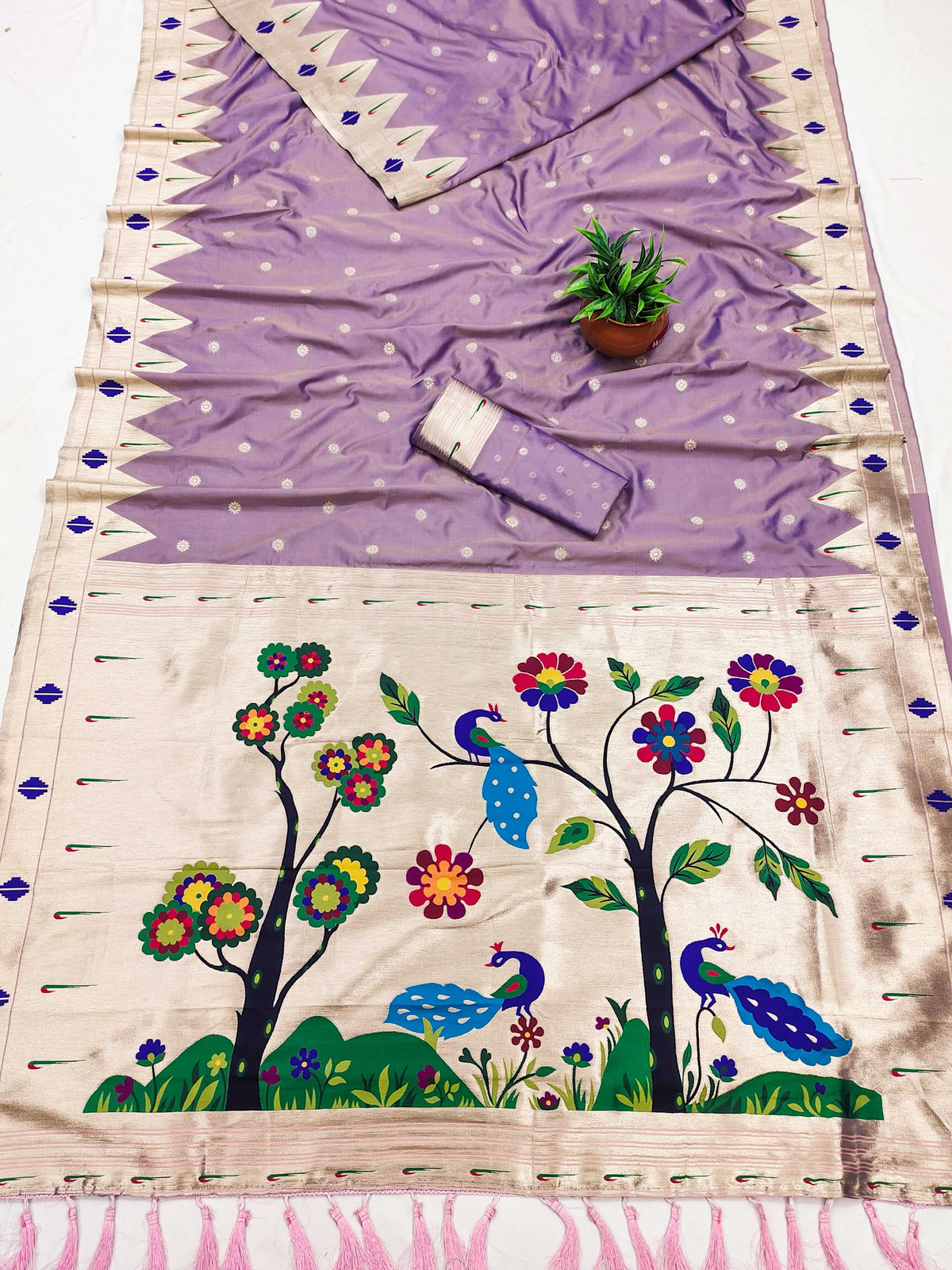Sindoor Soft Silk Designer Saree