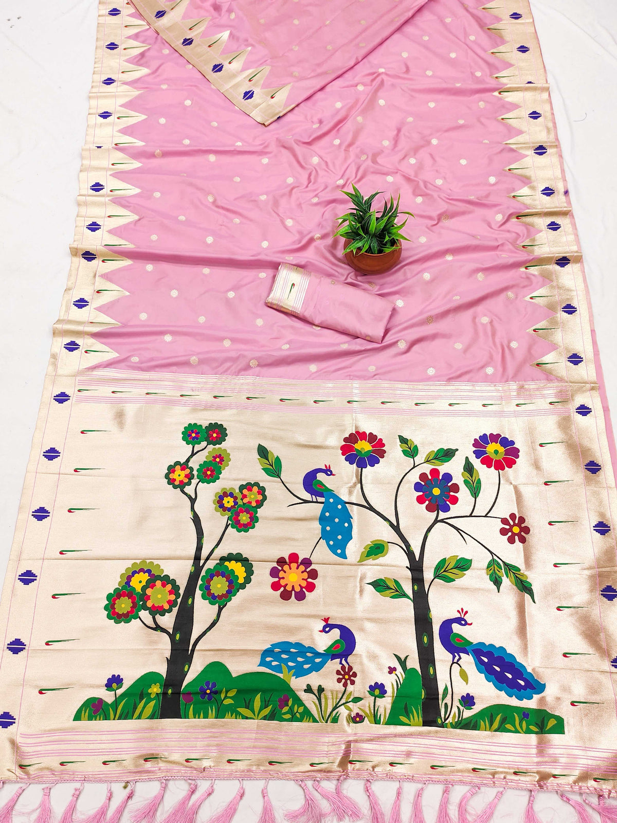 Sindoor Soft Silk Designer Saree