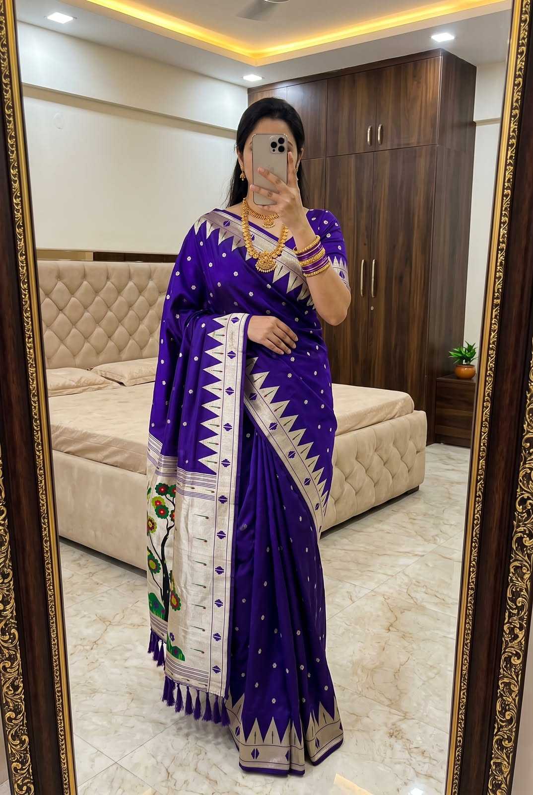 Sindoor Soft Silk Designer Saree