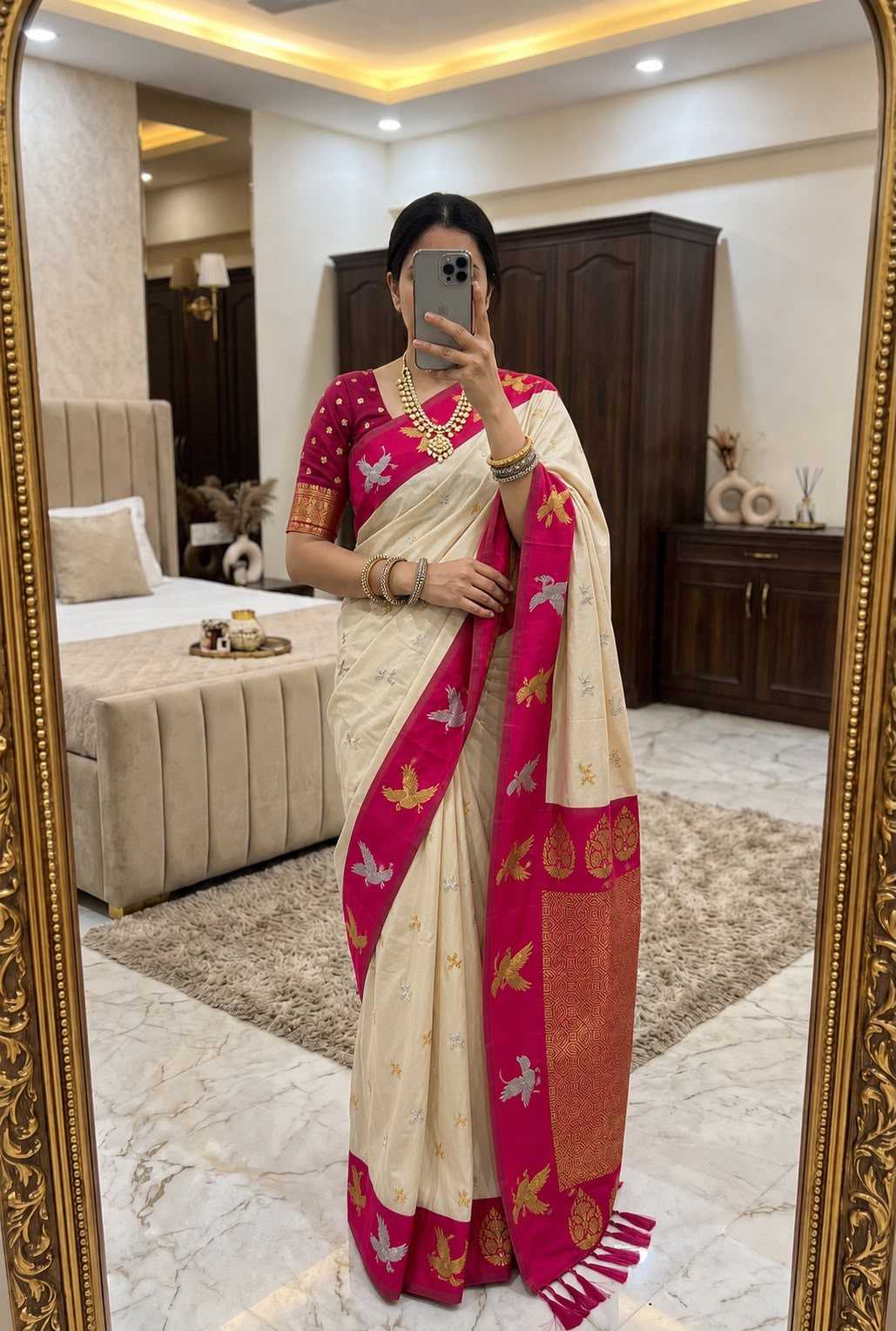 Sonpari Soft Silk Saree