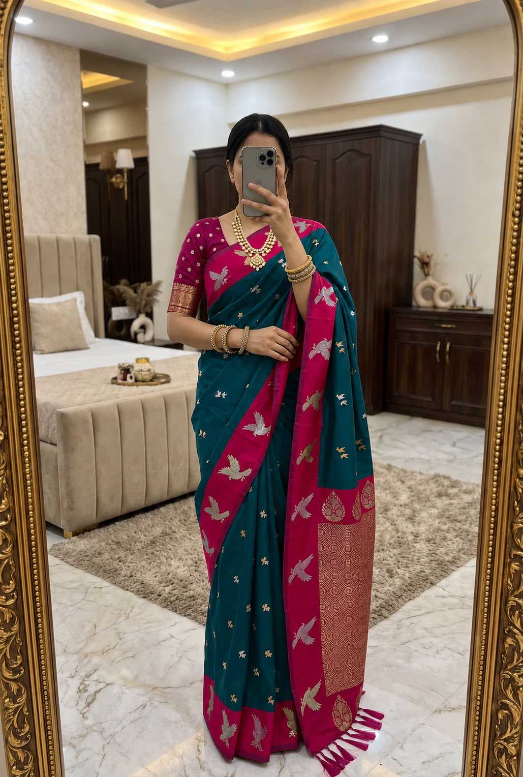 Sonpari Soft Silk Saree