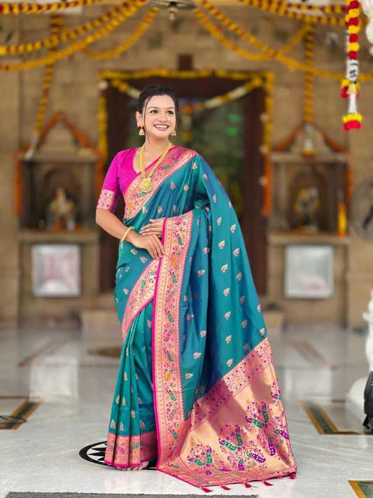 Weaw Soft Silk Designer Saree