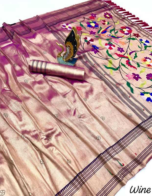 Zari Tissue Silk Saree