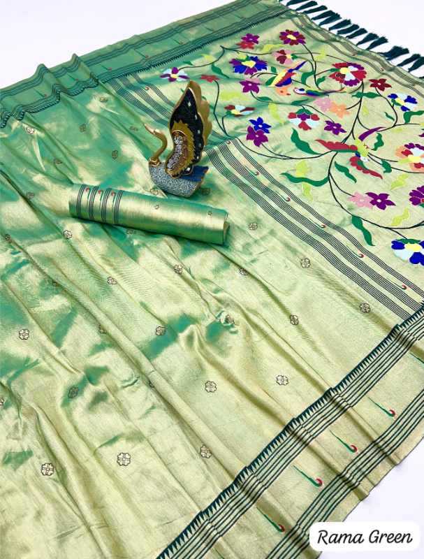 Zari Tissue Silk Saree