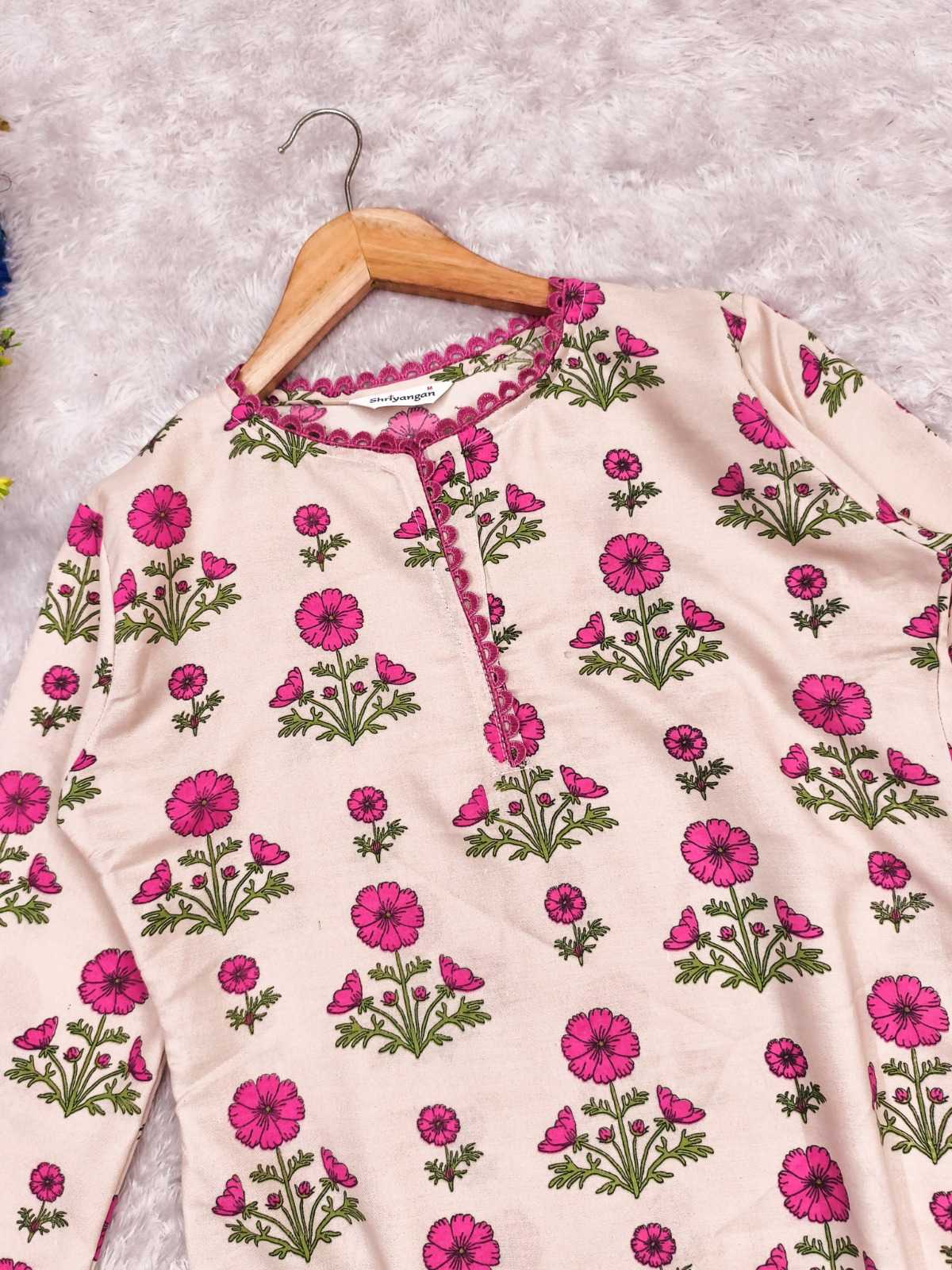 Rayon Printed Kurti