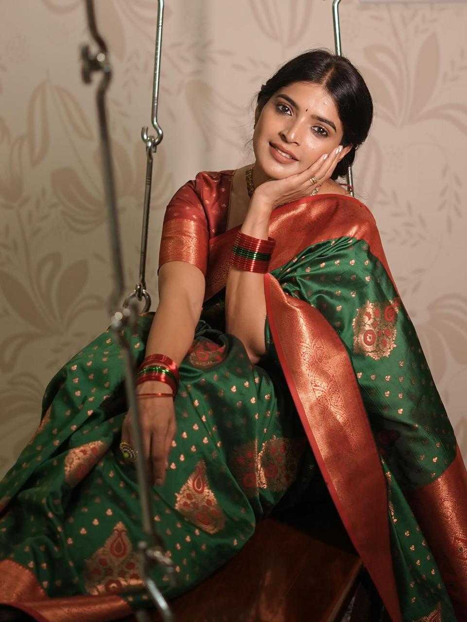 Banarasi Soft Silk Saree 9075