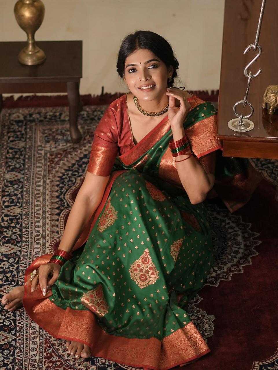 Banarasi Soft Silk Saree 9075