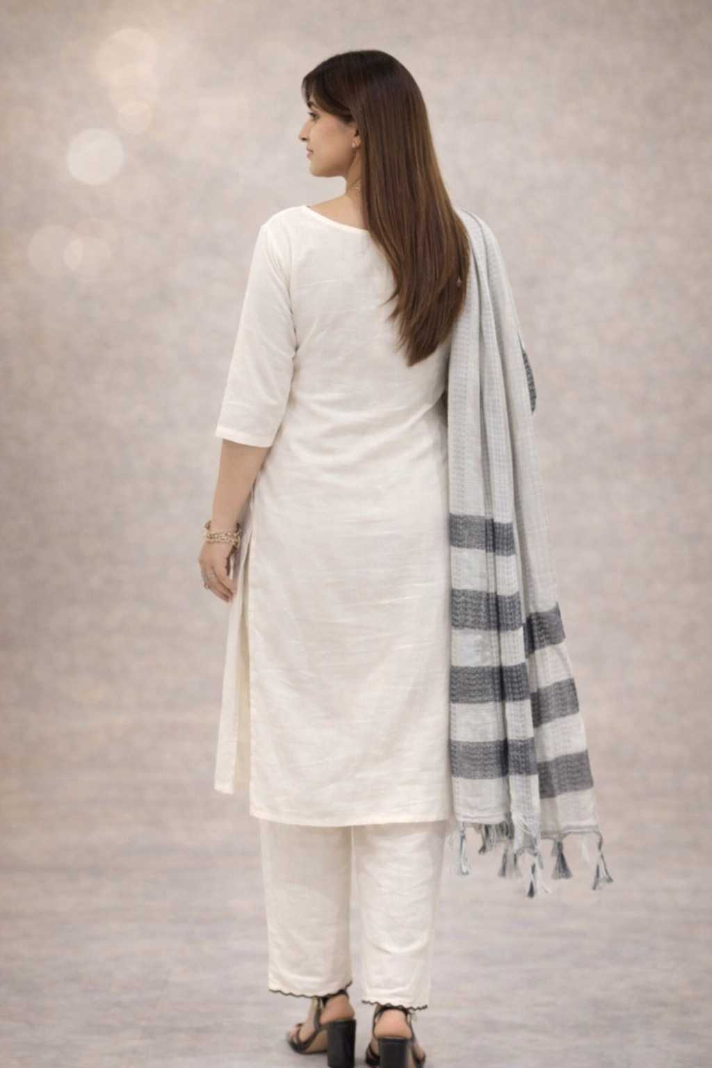 Khadi Cotton Festive Kurti