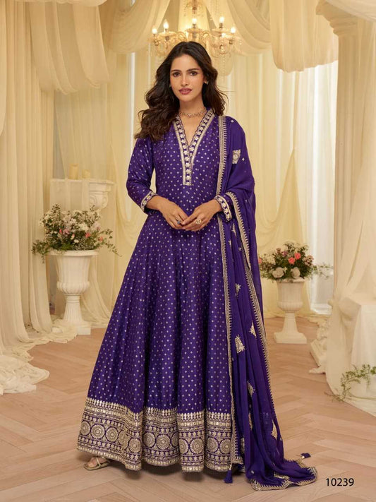 Pure Viscos Embroidery Suit