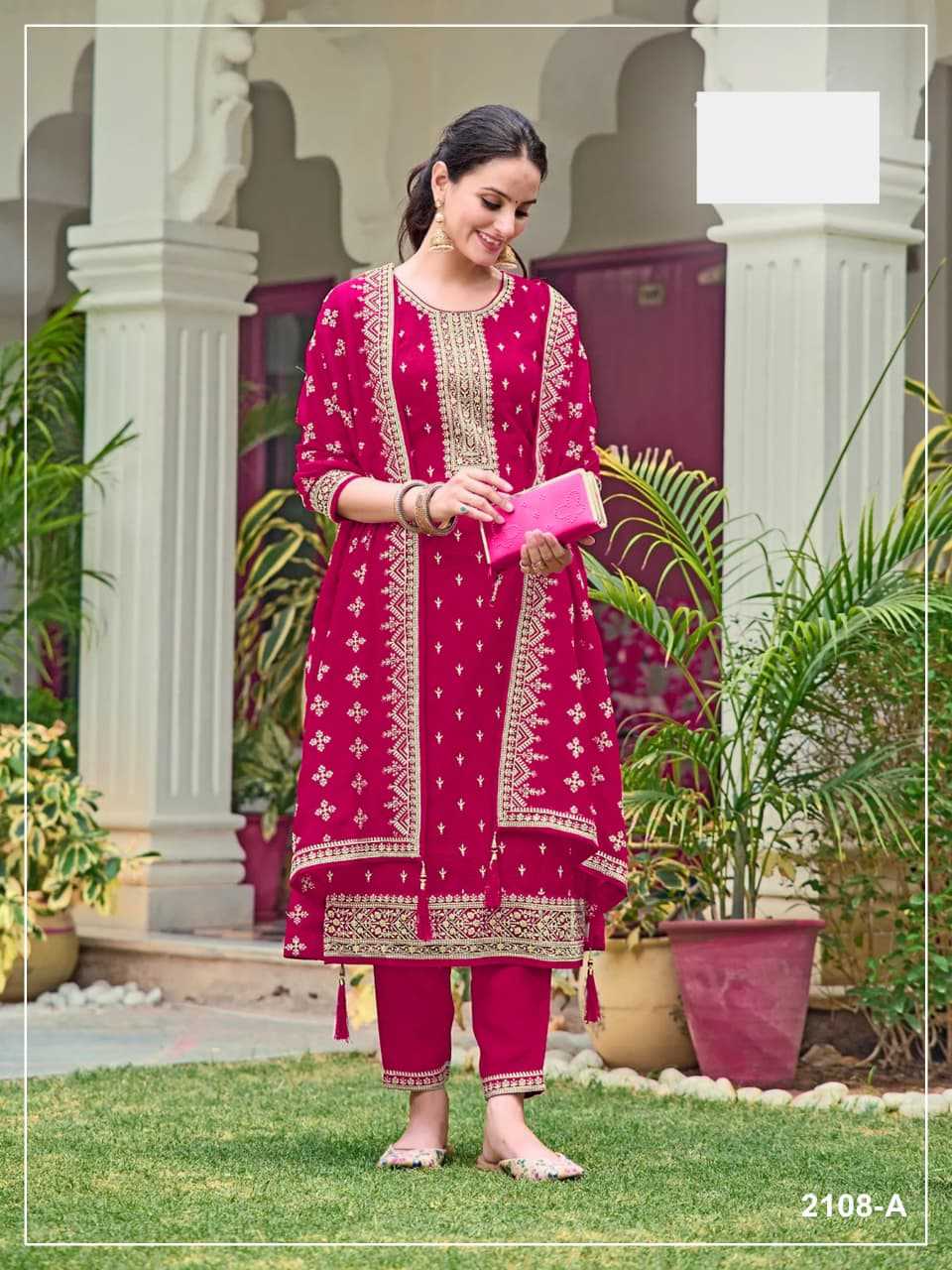 Georgette Embroidery Suit