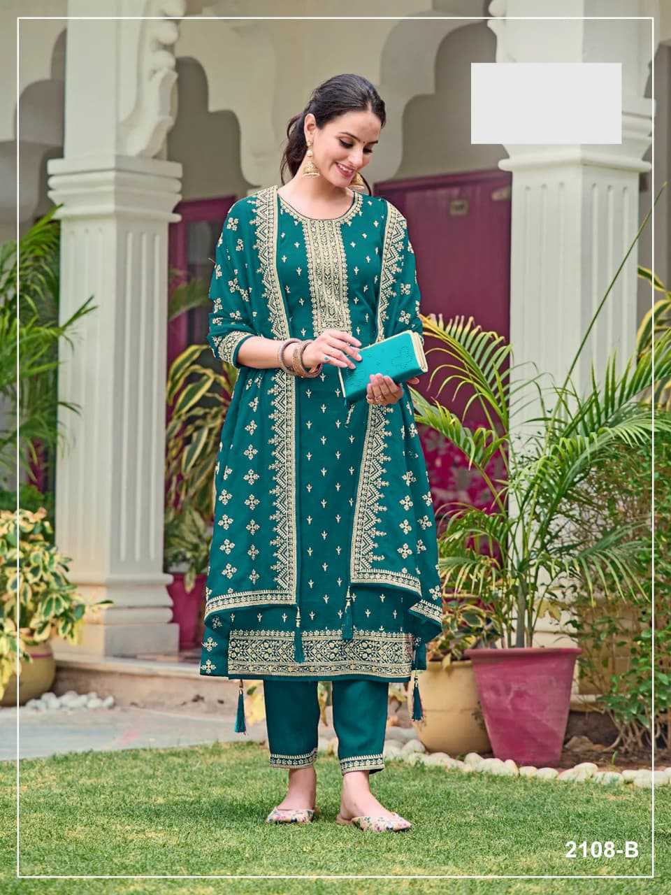 Georgette Embroidery Suit