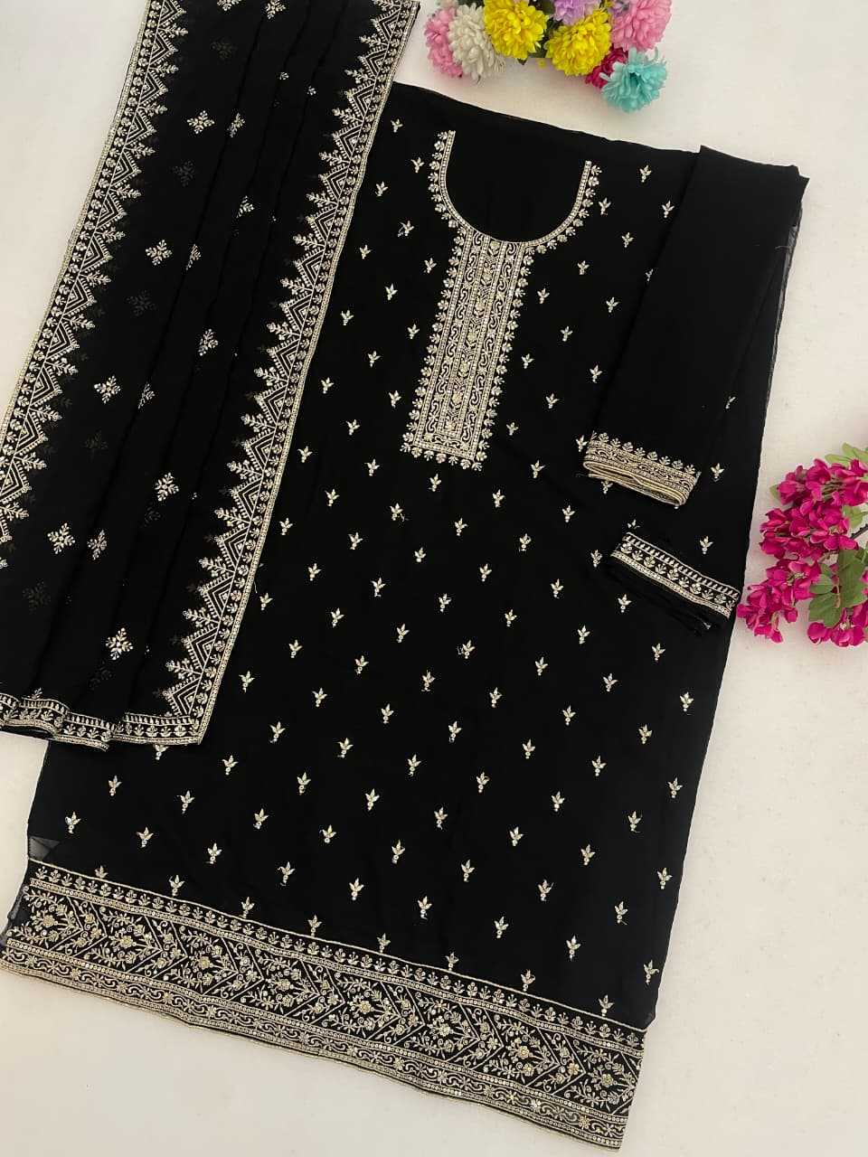 Georgette Embroidery Suit