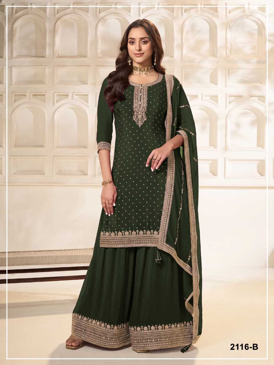 Viscose Embroidery Suit