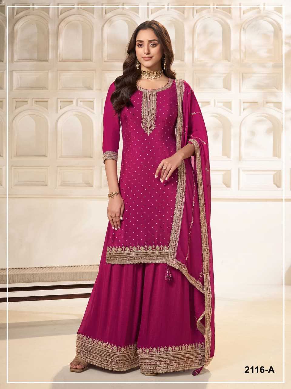 Viscose Embroidery Suit