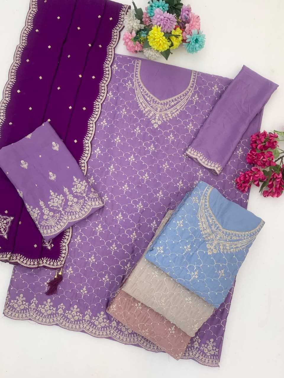 Chinon Embroidery Suit
